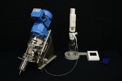 Hirschmann electronical buffer unit for seperate storage container  with leaf juice press